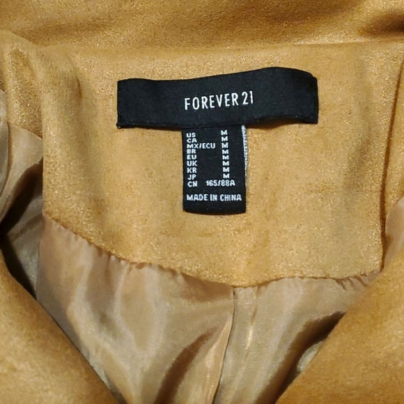 Camel suede jacket - Picture 3 of 4